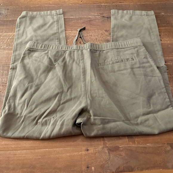 Old Navy Green Pull on Chinos Relaxed Fit xl - Picture 6 of 7